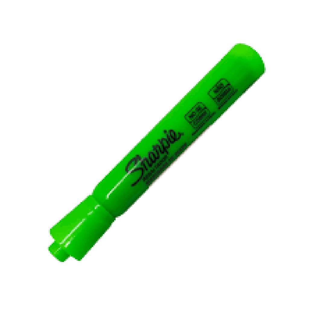 Resaltador Sharpie Accent Tank Grueso Verde -2