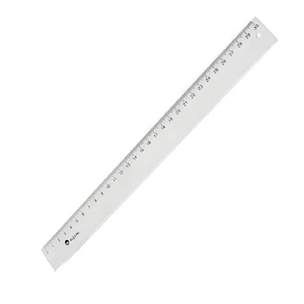 Regla Pizzini Escuelita 30cm Humo x unidad -2