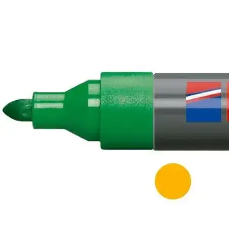 Marcador Edding 360 Pizarra Punta redonda 1,5-3,0mm Naranja Recargable